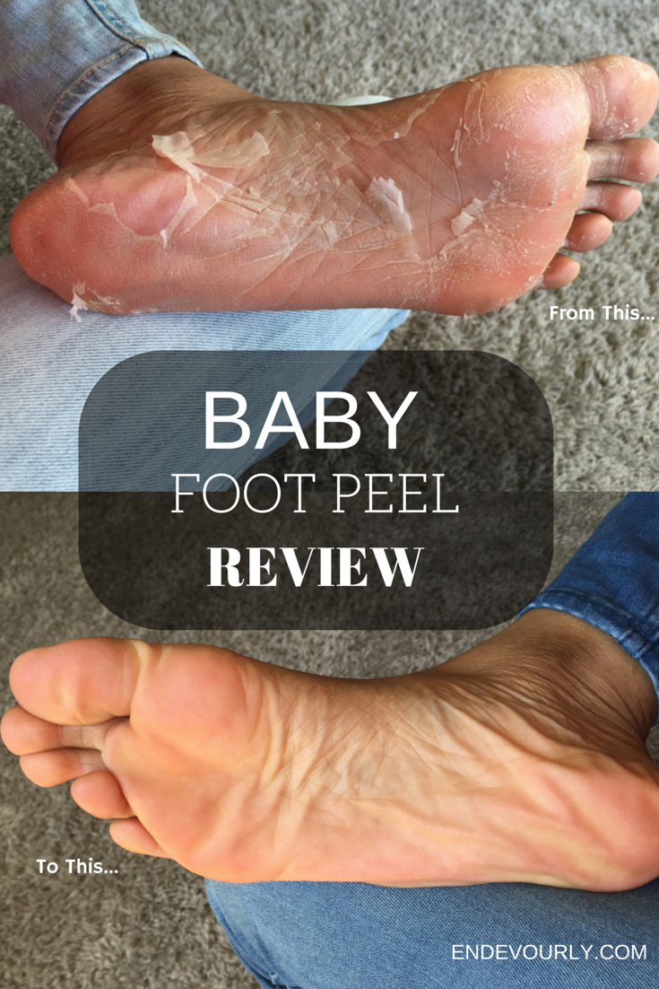Baby foot cheap peel